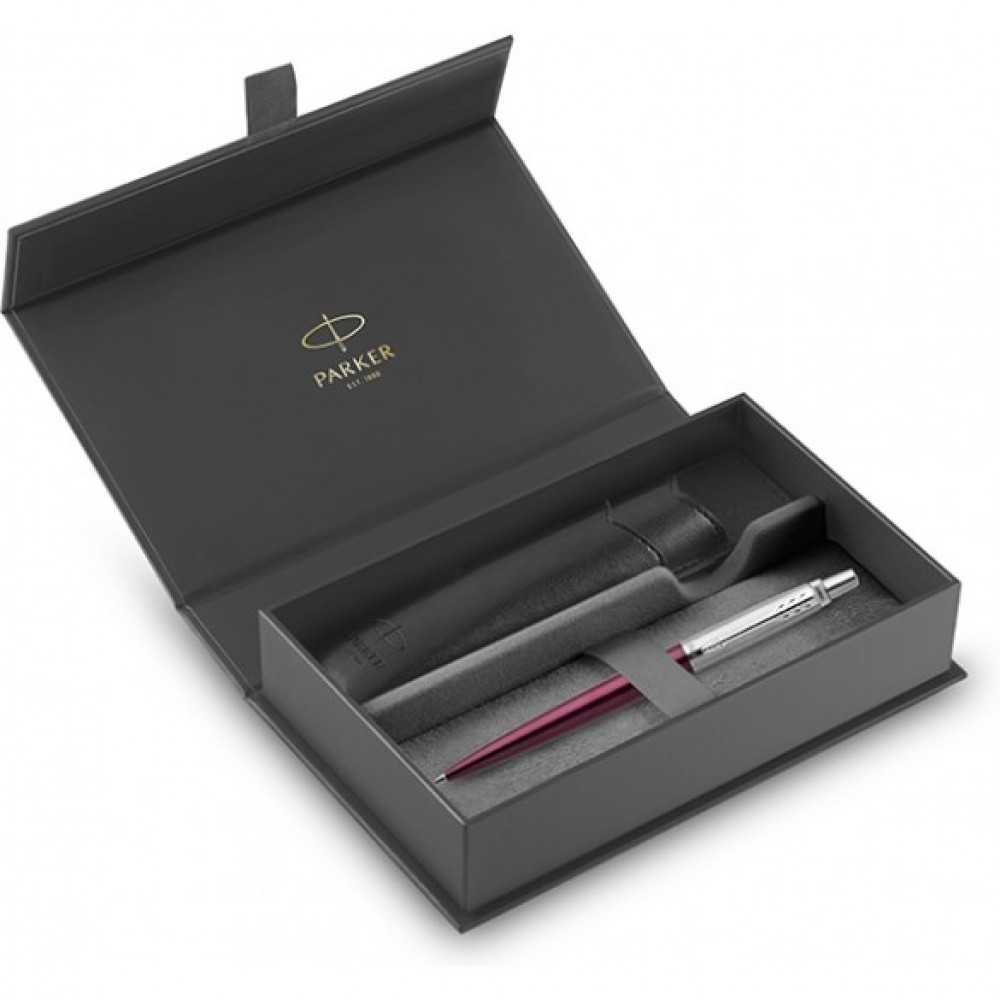 PARKER JOTTER VICTORIA VIOLET CT BALLPEN ME ΜΑΥΡΗ ΘΗΚΗ 1171.1218.05