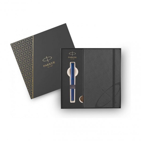 Σετ Δώρου Parker ROLLERBALL IM MONOCHROME BLUE & NOTEBOOK 1159.2302.41