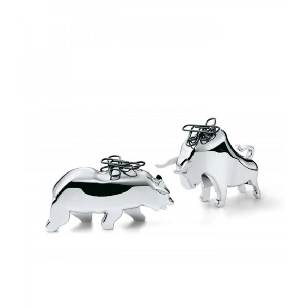 Βάση συνδετήρων μαγνητική Philippi 209009 “BULL&BEAR” 