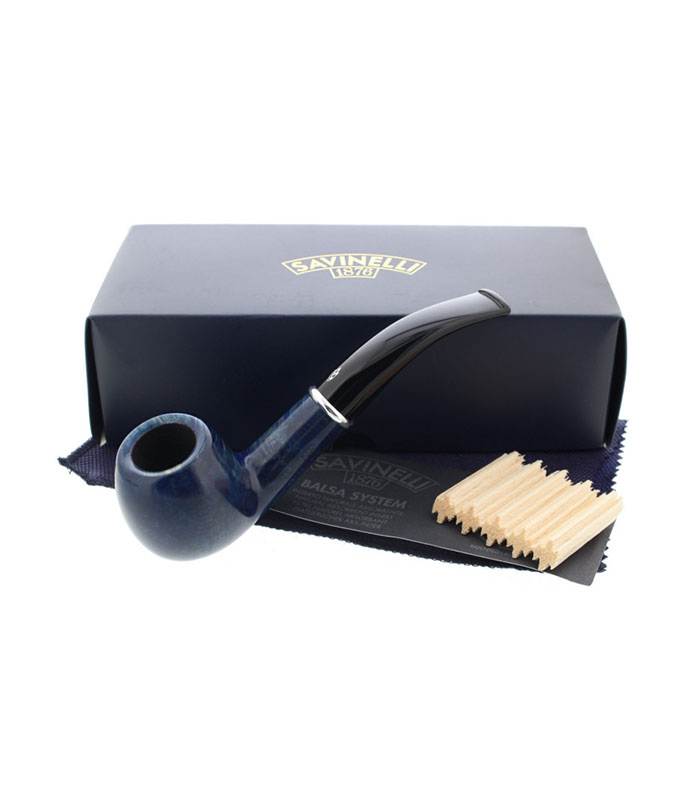 Savinelli Arcobaleno 626 Smooth Blue Πίπες