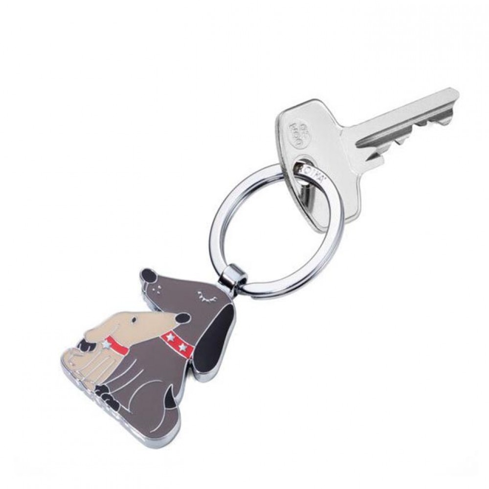 Μπρελόκ TROIKA KR18-05/BR  "DOG & DOGGY"