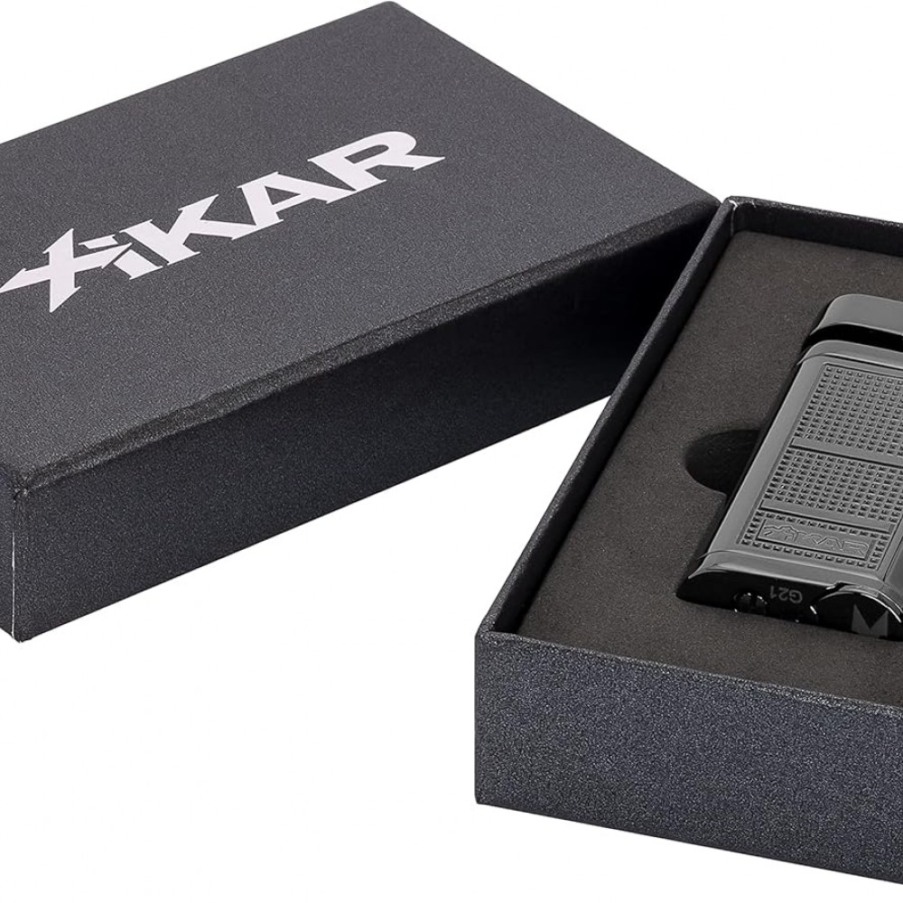 Αναπτήρας πίπας Xikar soft angled flame 595BK