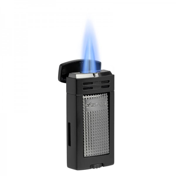 Αναπτήρας πούρων XIKAR® Ion με διπλή φλόγα Jet XI-607BK