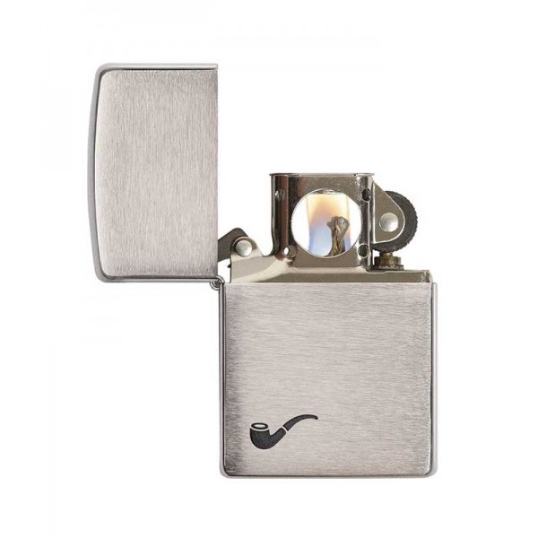 Zippo 200PL Pipe Brushed Chrome