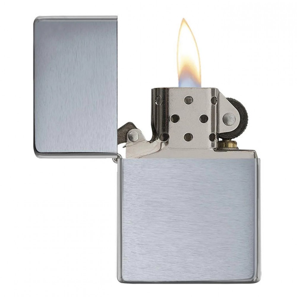 Zippo 230.25 Brushed Chrome Vintage