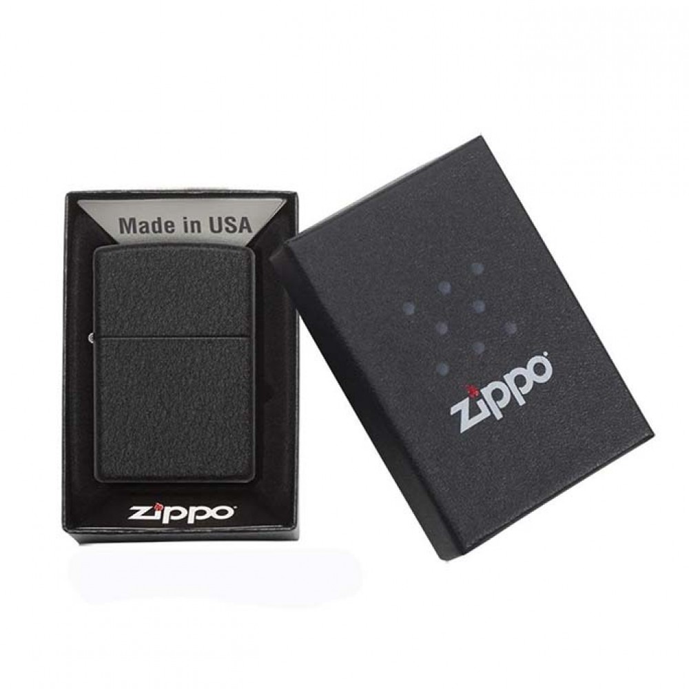Zippo Classic Black Crackle 236