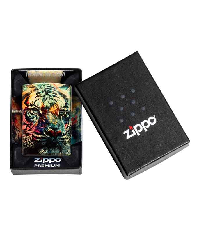 Zippo Painted Tiger Design 46145 Αναπτήρες Zippo