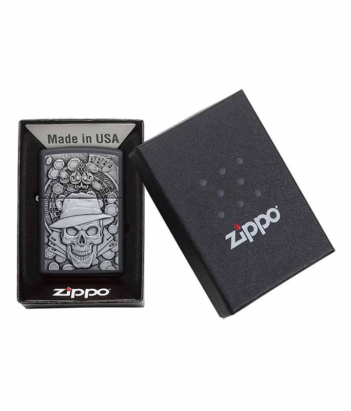 Zippo Gambling Skull 49183 Αναπτήρες Zippo