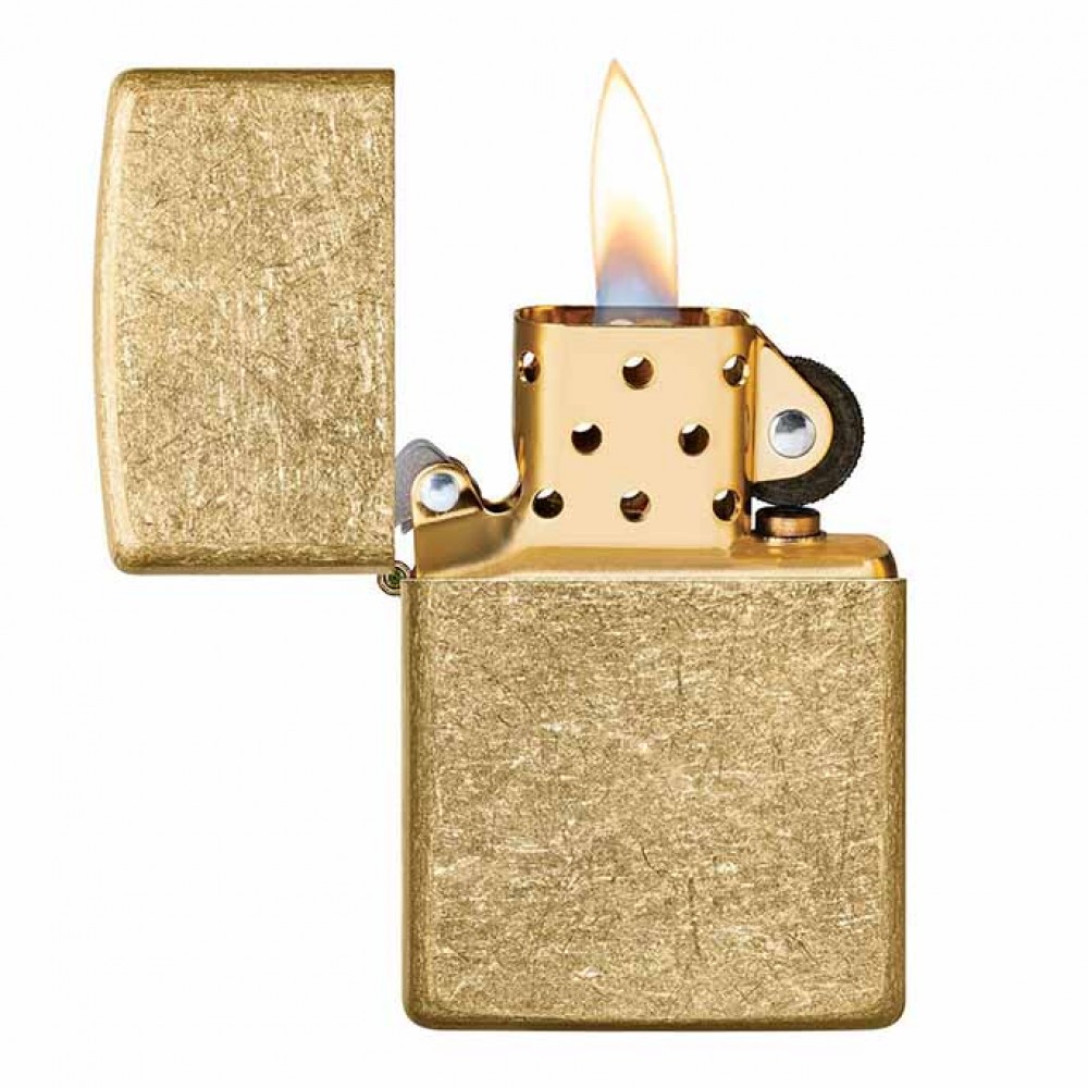 Zippo 49477 Classic Tumbled Brass