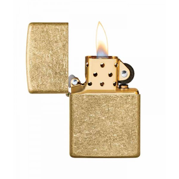 Zippo 49477 Classic Tumbled Brass