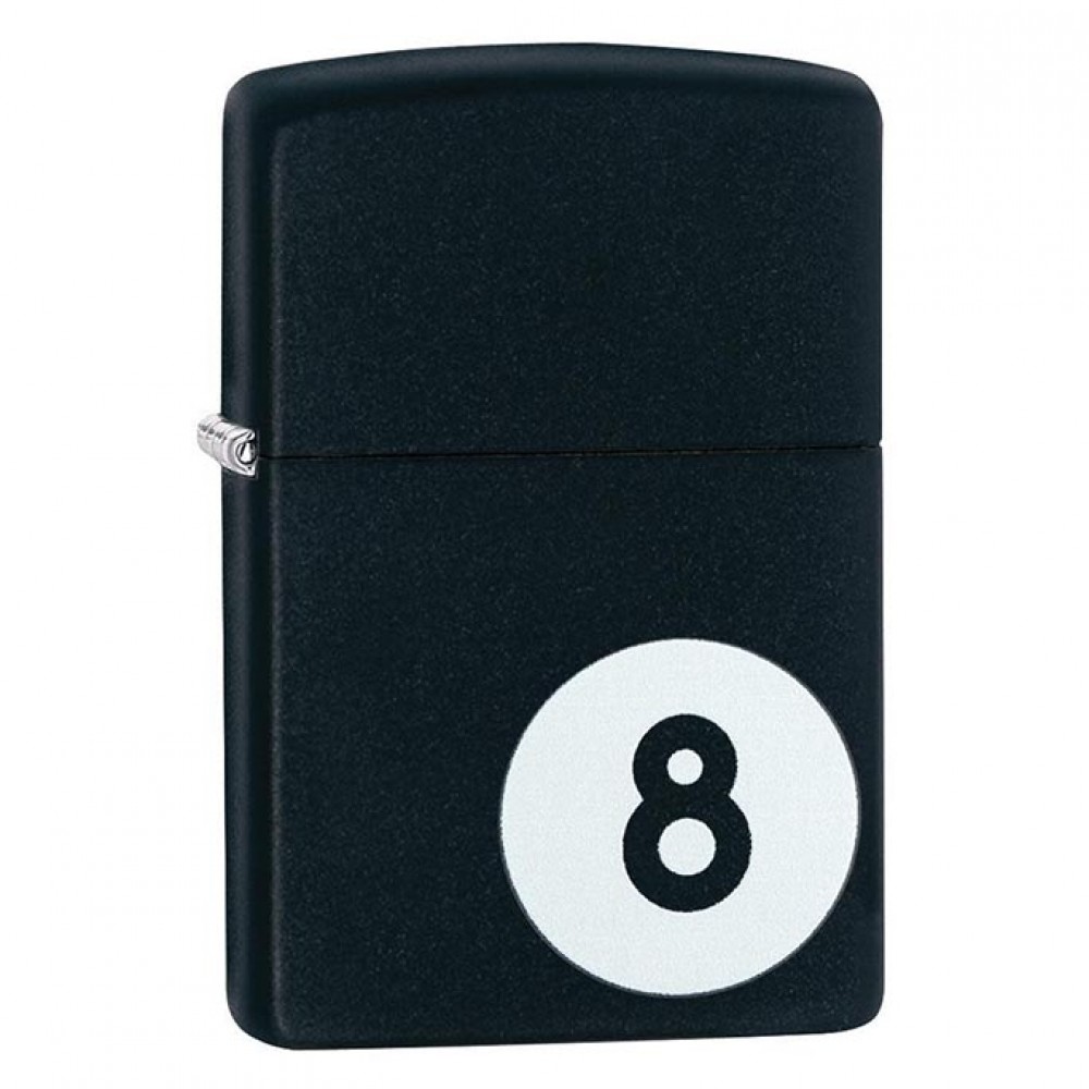 Zippo 28432 Black Matte 8 Ball 28432