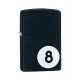 Zippo 28432 Black Matte 8 Ball 28432