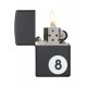 Zippo 28432 Black Matte 8 Ball 28432