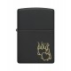 Zippo Fire Heart Design 46004