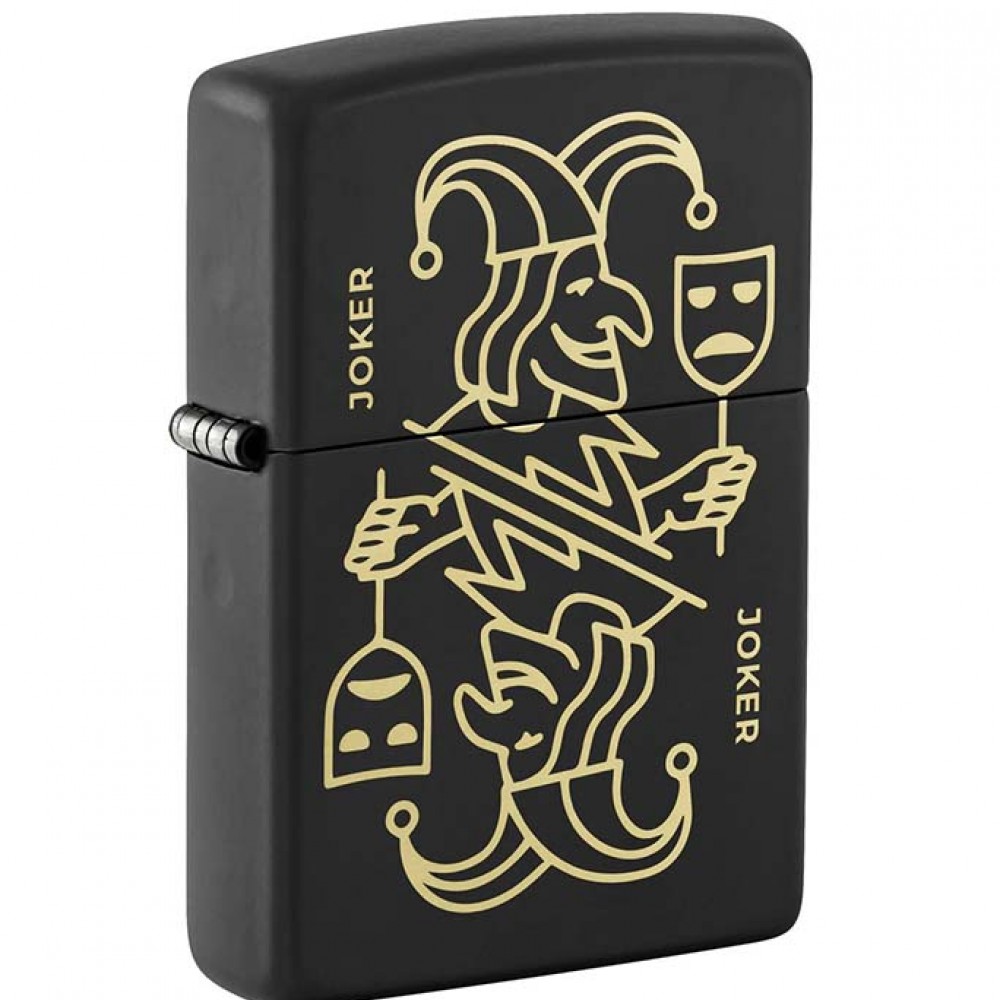Zippo 46290 Joker Card Design
