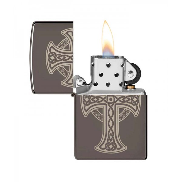 Zippo 48614 Celtic Cross Design