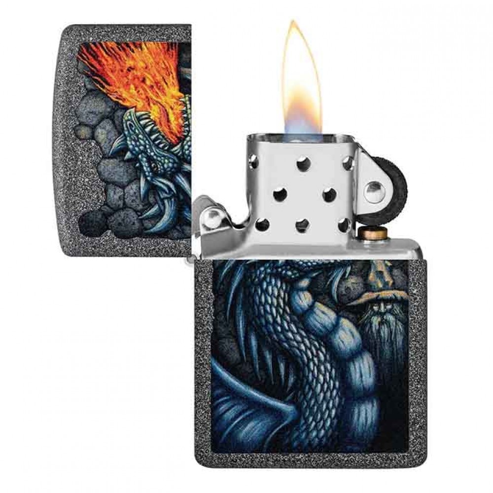 Zippo 49776 Fiery Dragon Design