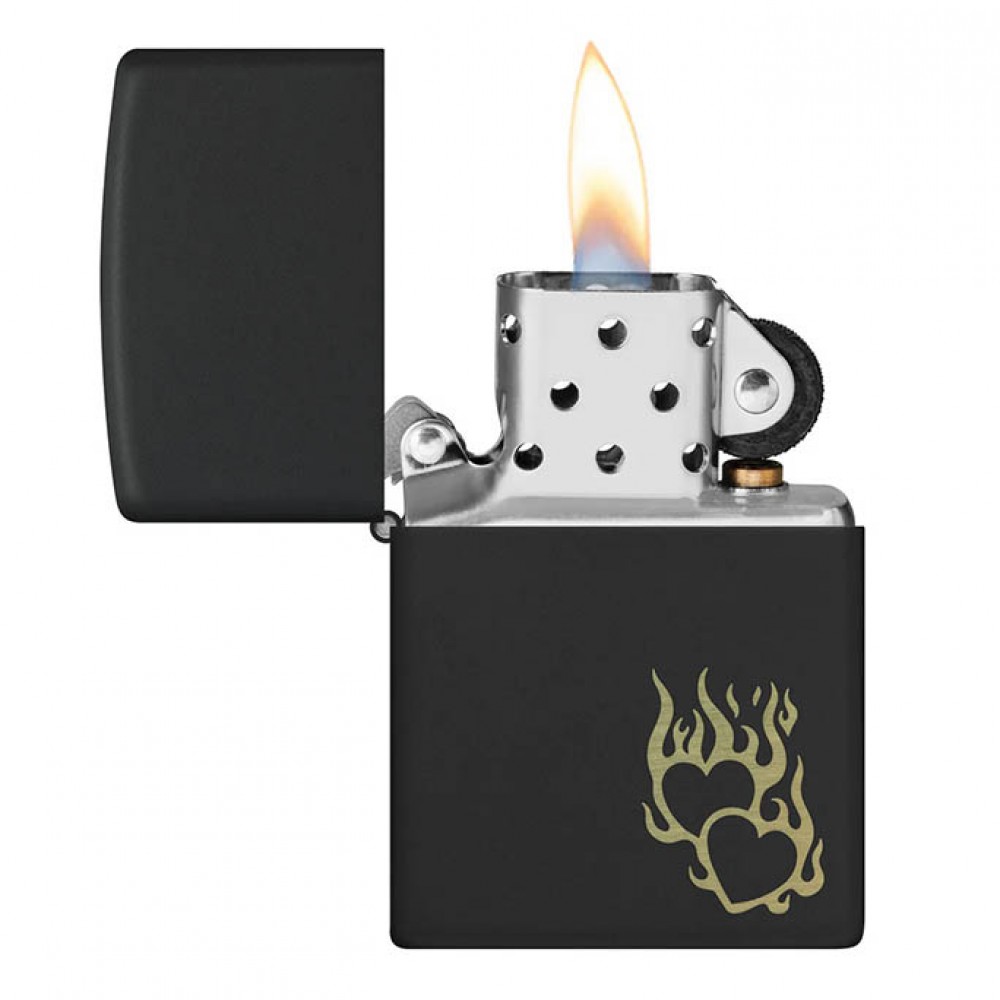 Zippo Fire Heart Design 46004