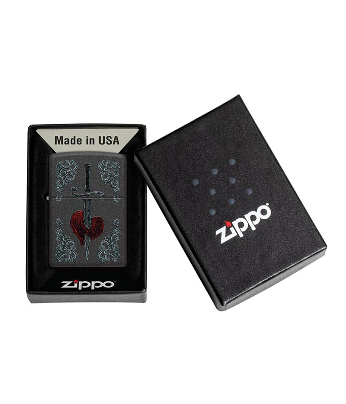 Zippo 48617 Heart Dagger Tattoo Design Αναπτήρες Zippo