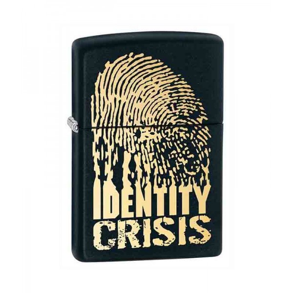 Zippo Identity Crisis Black Matte 28295