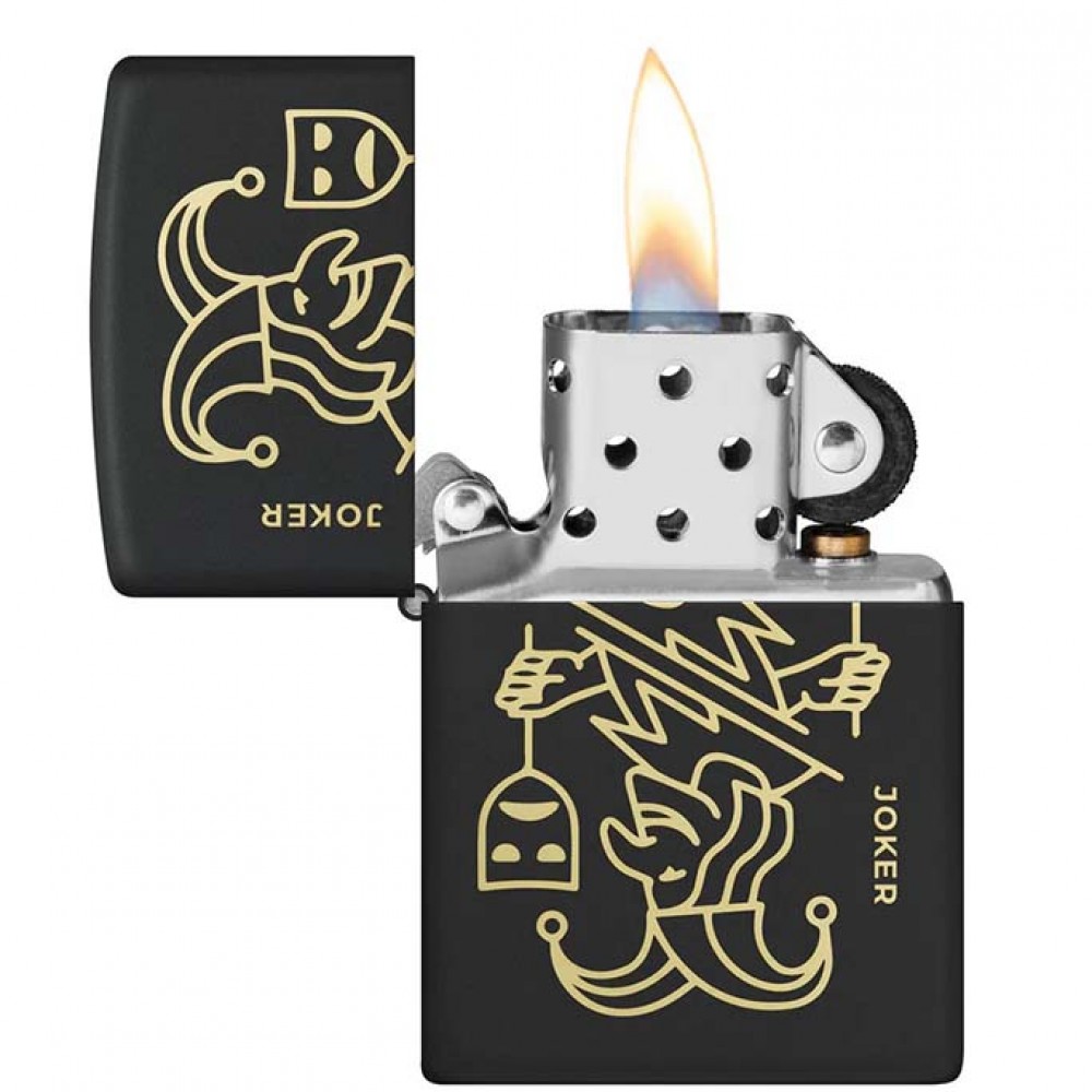 Zippo 46290 Joker Card Design