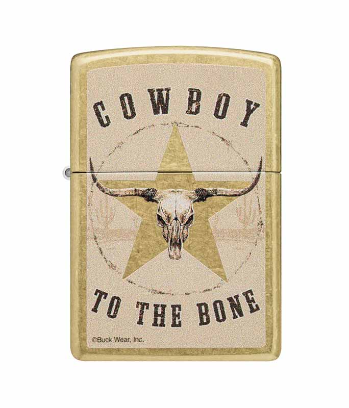 Zippo Buck Wear Cowboy To The Bone 48937 Αναπτήρες Zippo