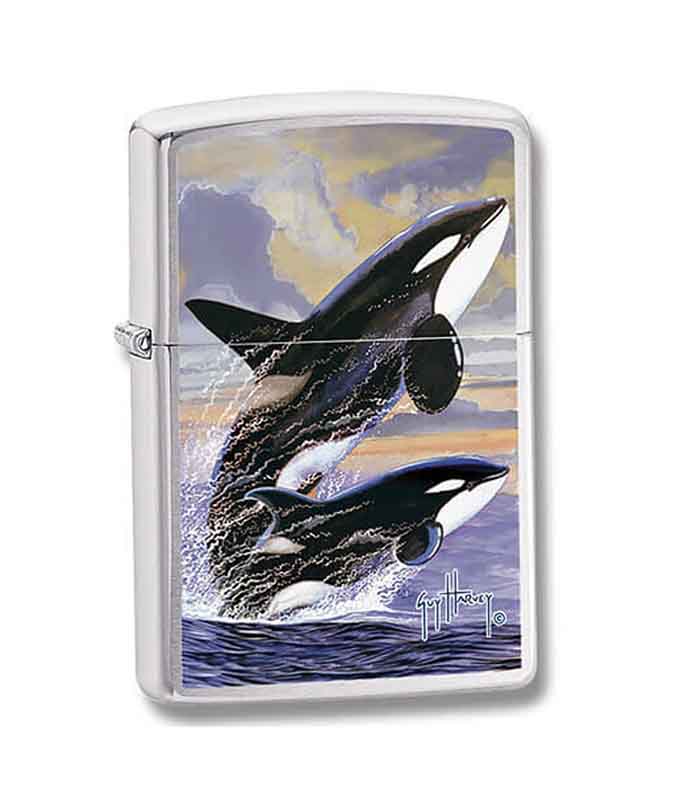 Zippo Killer Whales Guy Harvey 24305 Αναπτήρες Zippo