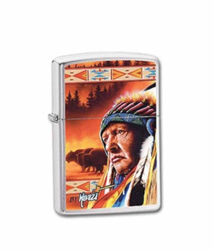 Zippo Claudio Mazzi Native American 24399 Αναπτήρες Zippo