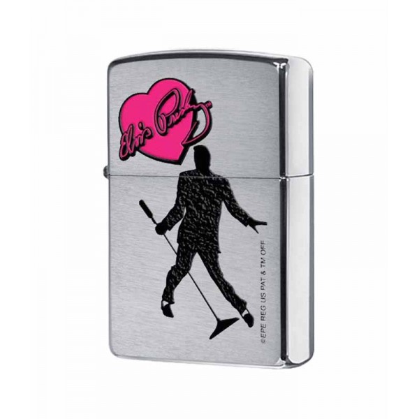 Zippo Elvis Presley Brushed Chrome 24785
