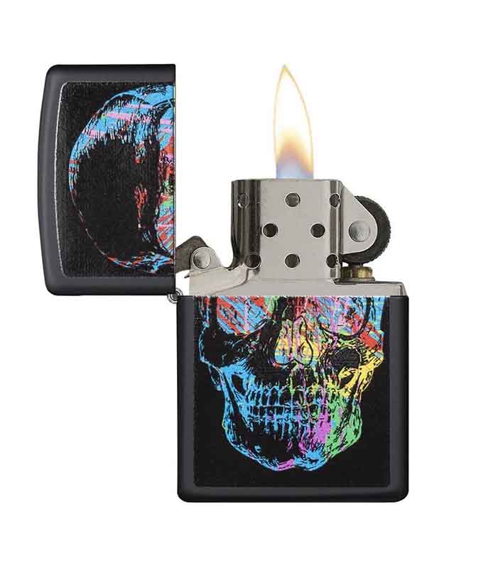 Zippo Colorful Skull 28042  Αναπτήρες Zippo