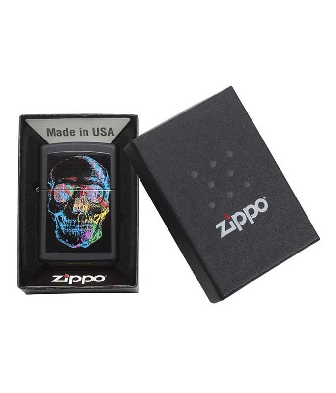 Zippo Colorful Skull 28042  Αναπτήρες Zippo