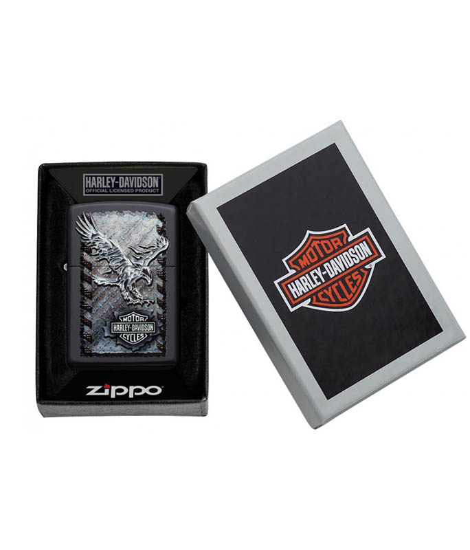 Zippo 28485 Harley Davidson Iron Eagle Αναπτήρες Zippo