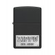 Zippo License Plate 48689