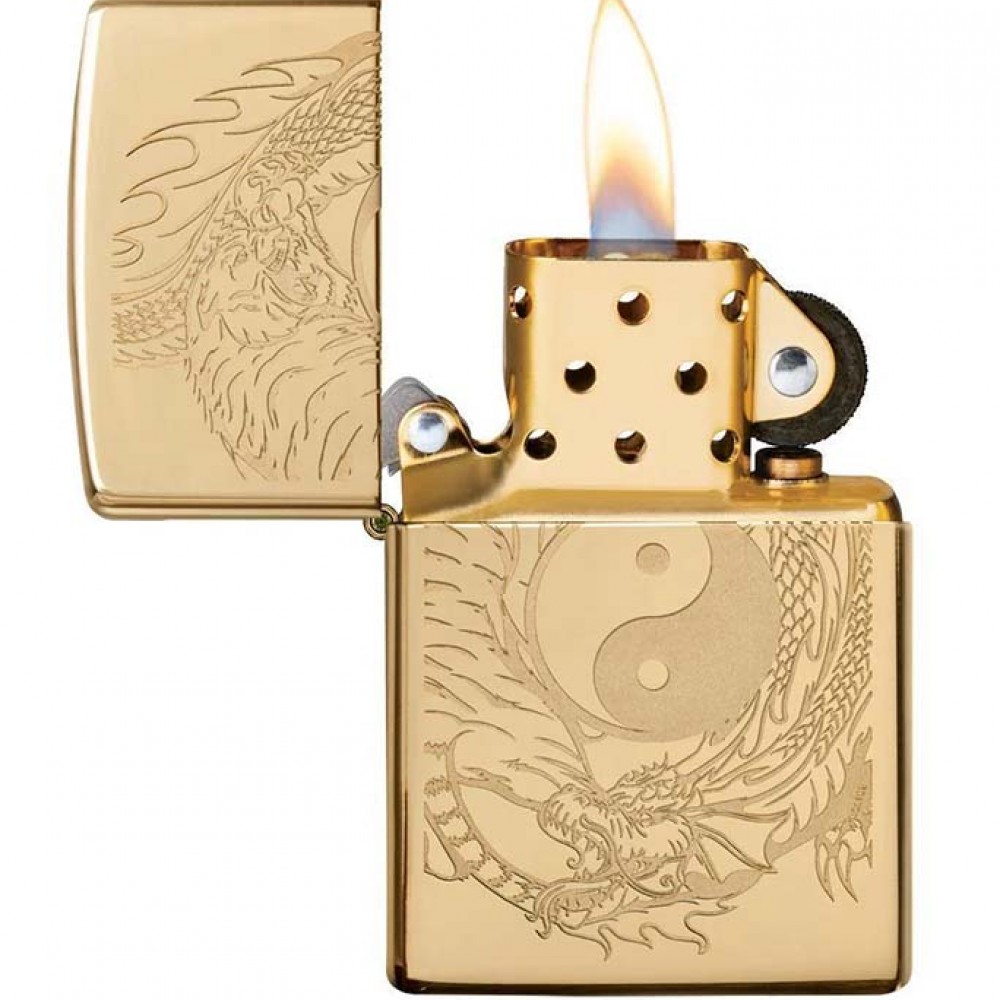 Zippo 49024 Tiger Dragon Design
