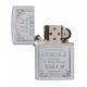 Zippo 28458 Serenity Prayer