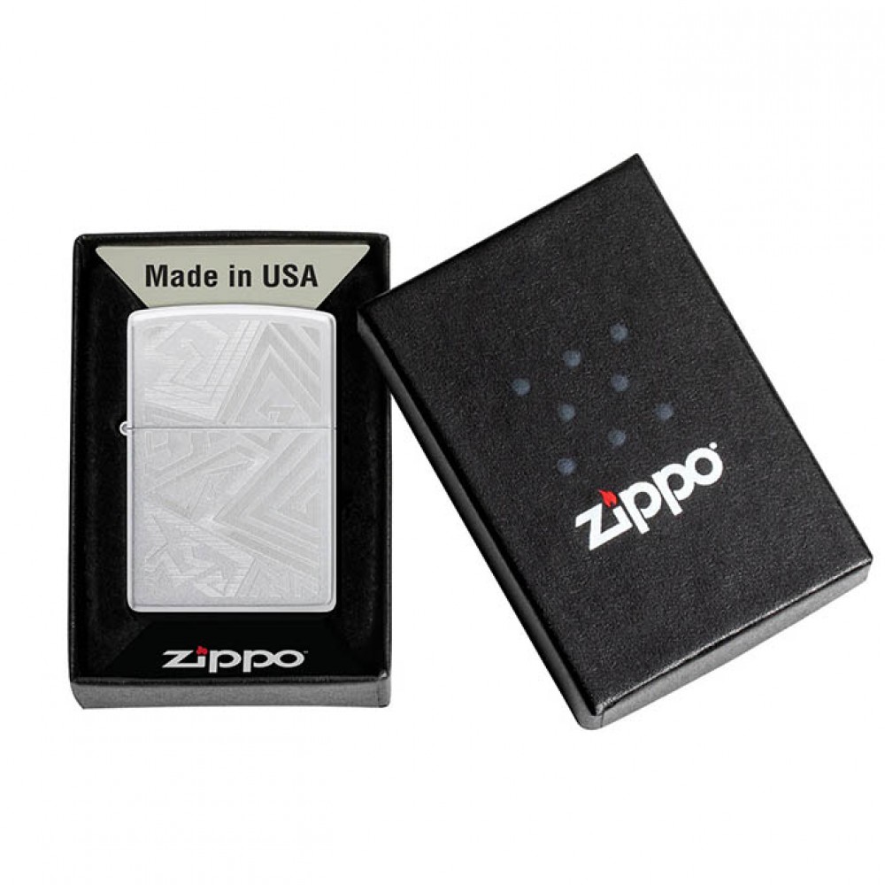 Zippo 46481 Lined Arrows Design