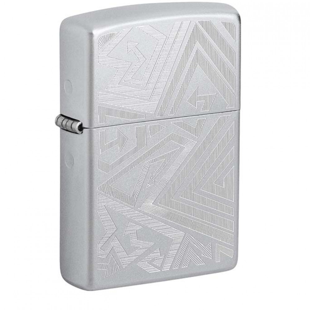 Zippo 46481 Lined Arrows Design