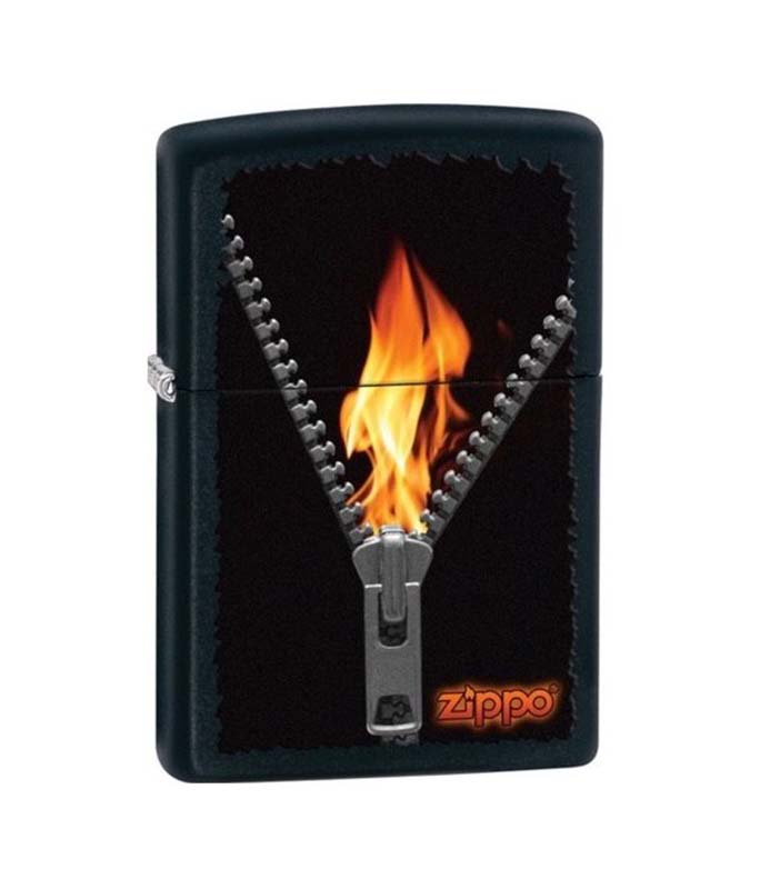 Zippo Zipped Flaming 28309 Αναπτήρες Zippo