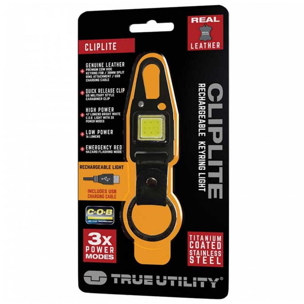 True Utility Cliplite TU918 Μπρελόκ Φακός