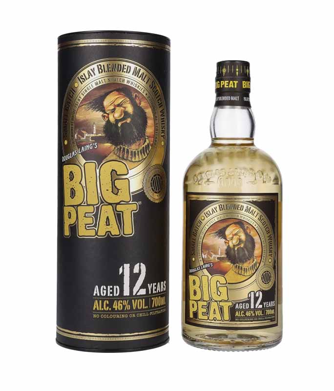 Big Peat 12 Year Old Scotch Whiskey