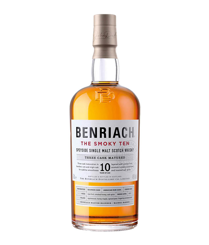 BENRIACH 10 Y.O. SMOKY Scotch Whiskey