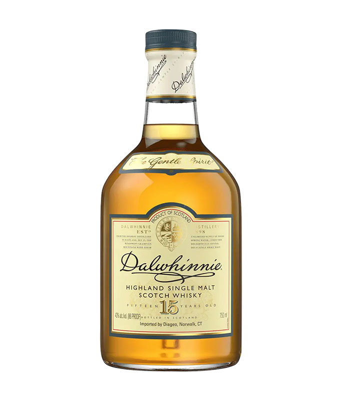 DALWHINNIE 15 YEAR OLD Scotch Whiskey