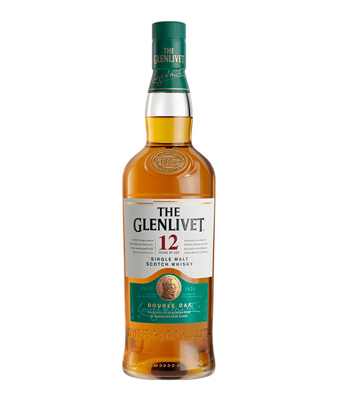 GLENLIVET MALT 12 YEAR OLD Scotch Whiskey