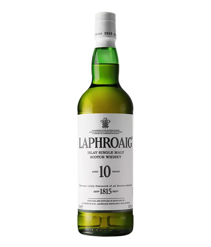 LAPHROAIG 10 YEAR OLD Scotch Whiskey