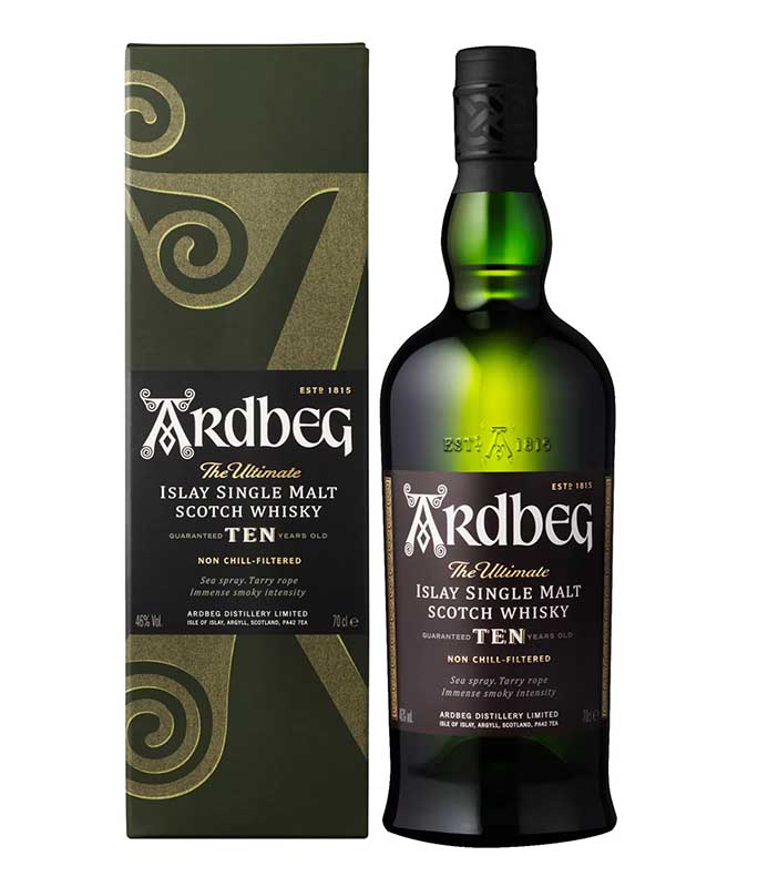 ARDBEG 10 YEAR OLD Scotch Whiskey