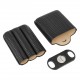 Θήκη πούρων Winjet Diamond Black με κόφτη (Ring 70) 812021