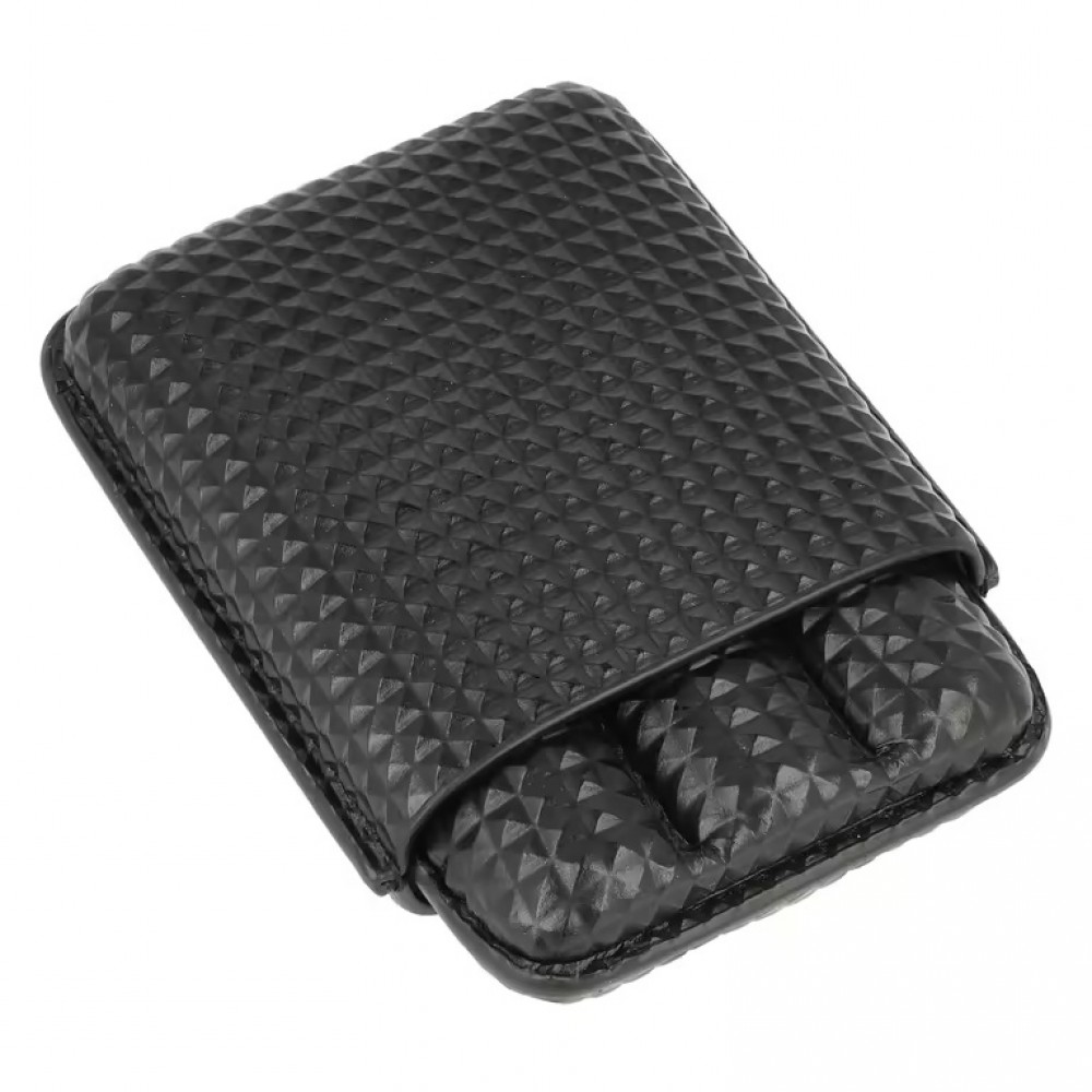 Θήκη πούρων Winjet Diamond Black με κόφτη (Ring 70) 812021