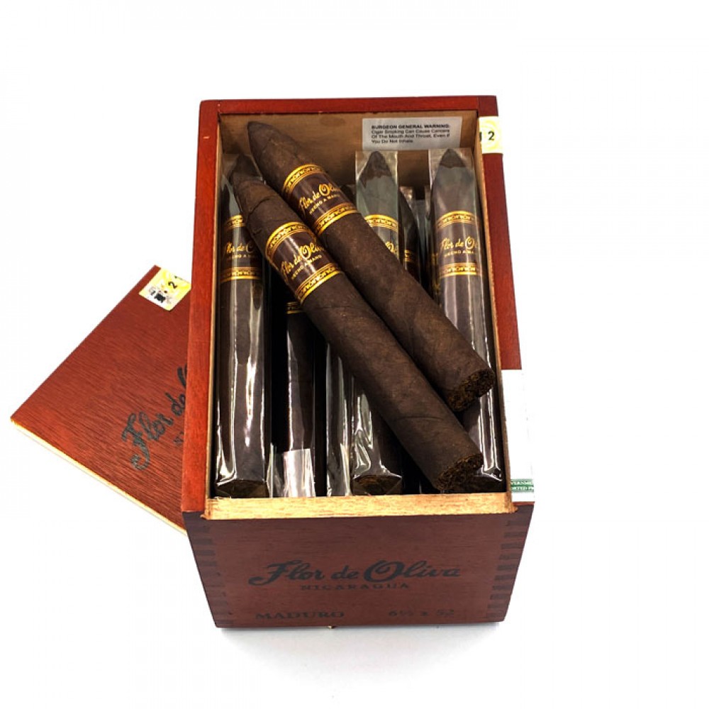 Flor De Oliva Maduro Torpedo PUFDOLMTT52