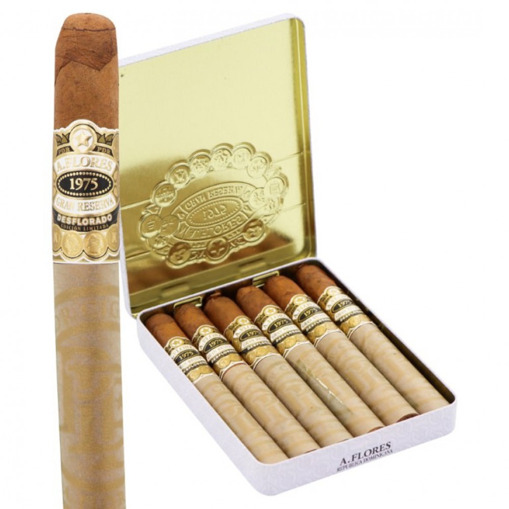 PDR AF 1975 Gran Reserva Desflorado Puritos  (Tin of 6)  PDRAFGRDP