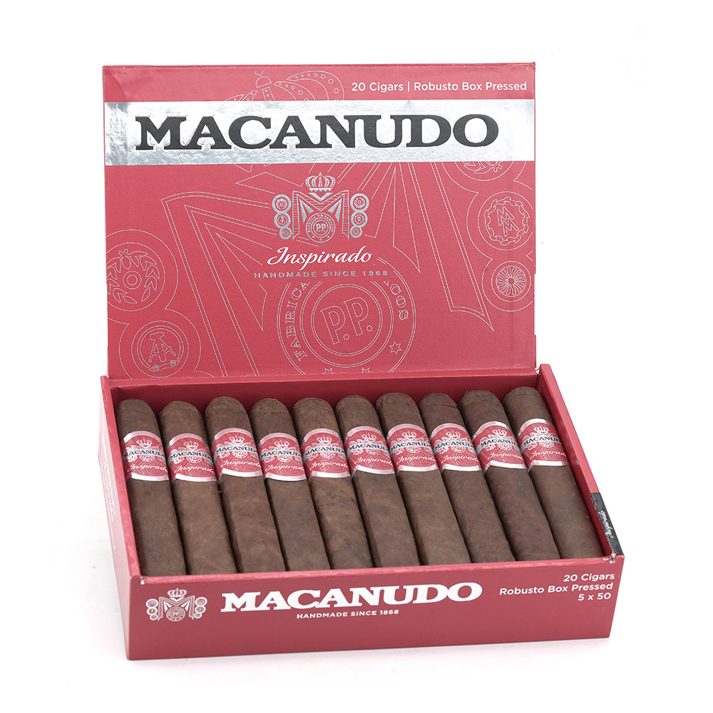 MACANUDO INSPIRADO RED ROBUSTO BOX PRESSED PUMIRRO50